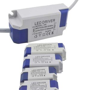 AC85-265V Transformatör LED lamba sürücüsü güç kaynağı şerit ışıkları spotlar Downlights Duvar Yıkacıları Tavan Adaptörü