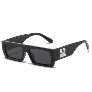 Offs lüks çerçeveler moda güneş gözlüğü stili kare marka güneş gözlükleri ok x siyah çerçeve gözlük trend güneş gözlükleri parlak spor seyahat sunglas 39jp