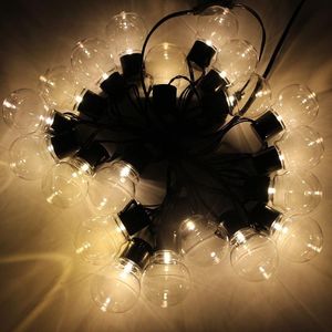 Dizeler LED ampul peri ışıkları güneş ışığı açık çelenk düğün Noel bahçe dekorasyon tatil aydınlatma