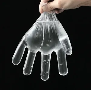 Качественные 100 шт./Сумка All-Match Пластиковые одноразовые перчатки для пищевых перчаток для уборки кухни для кухни, кухонные аксессуары для обработки пищи
