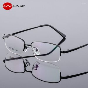 Sunglasses Frames Fashion Square Eyeglasses Memory Titanium Plated Male Gold Eyewear For Man Metal Glasses Frame Full Rim Business