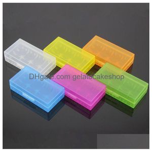 Другие бытовые Sundries Portable Plastice Actule Box Case Definte Hosper Definte Container Pack Actainties для 2x или 4x18350 Lithium dht8n