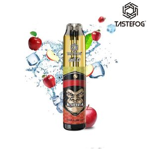 10 normal lezzetler Tastefog Wild 7000 Puflar Tek kullanımlık vape kalem 20mg yanıp sönen RGB LED 850mAh şarj edilebilir tek kullanımlık mini e-sigara