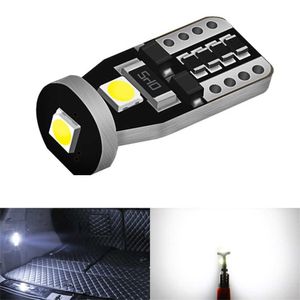 Araba 10pcs T10 LED CANBUS 3030 W5W 12V 194 168 LED ampuller beyaz sinyal lambası 6000K Dome Hafif araba aksesuarları iç dekorasyon