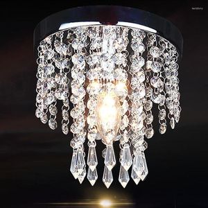Lustres luzes de teto iluminação de cristal interior luminaria abajur lâmpada LED moderna para lustres de jantar vivo