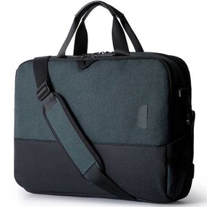 15.6 inç dizüstü bilgisayar çantası oxford kumaş taşınabilir erkek iş omzu büyük kapasite 13 inç 14 inç 17.3 inç HBP