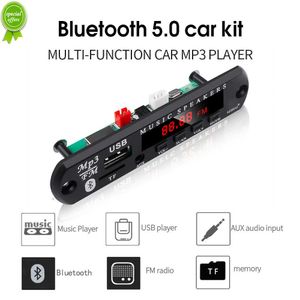 Bluetooth 5.0 Car MP3 Player - Wireless WMA/MP3 Decoder Board with USB, TF Support, FM Radio & Remote Control