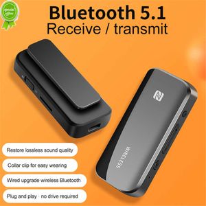 Bluetooth 5.1 Transmitter Receiver for Car, Hands-free Call Wireless Audio MP3 Music Stereo Transmitter with NFC