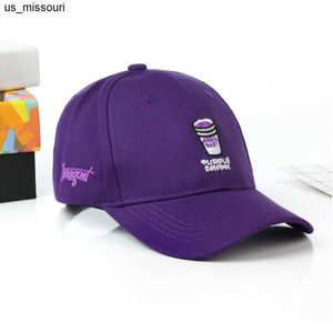 Ball Caps вышитые бренд Purple Prance Dad Hat для женщин регулируют хлопковое кубок бейсболка Hip Hop Summer K Pop Snapback Hat Men Cap J230520