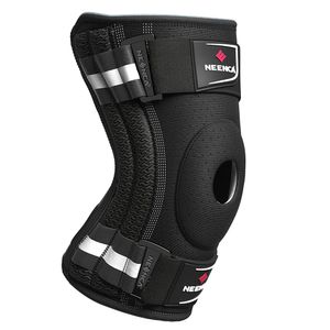 Neenca Patella Knee Brace with Gel Pad and Side Stabilizers for Pain Relief, Arthritis, Meniscus Tear, and Injury Recovery