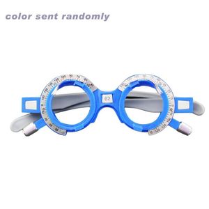 Montature per occhiali da sole Montatura per lenti di prova ottica regolabile moda 52-70mm PD Occhio Optometria Ottico Occhiali da vista in plastica Accessori all'ingrosso