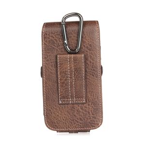 Чехлы-кобуры для телефонов, кожаные вертикальные зажимы для ремня, 4,7-6,3 дюйма, поясная сумка, слоты для карт для IPhone 15 14 Samsung S23