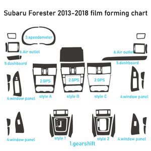 Для Subaru Forester 2013-2018 Внутренняя центральная ручка панели управления