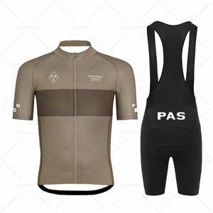 Велосипедные майки устанавливают PAS Normal Studios Cycling Jersey Set Summer Heathable Pns Road Bicycle Cust Men Men Shartever Cycling Clothing Mtb униформа 230522