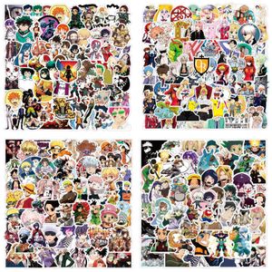 Packung mit 50 Stück Großhandel mit Cartoon-Aufklebern, gemischte schöne Japan-Anime-Aufkleber, Laptop, Skateboard, Motor, Flasche, Auto, wasserfester Aufkleber, Großpackungen, 7 Gruppen