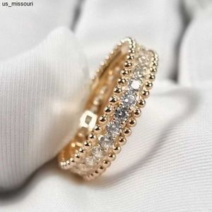 Кольца группы 2020 кольца для девочек круглый минималистский гот -модные роскошные бриллианты обручальные украшения 925 стерлинговое серебро милый бусин #4553 J230522