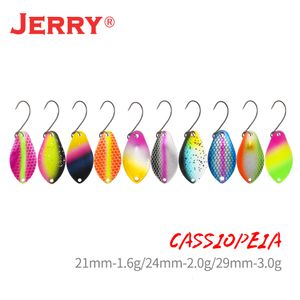 Balıkçılık Kancaları Jerry 2G 3G Ultralight Micro Alan Alabalık Kaşık Kit Spinners Baubles Pırıltılar UV Renkli Parlayan Cazibeler Seti 230520