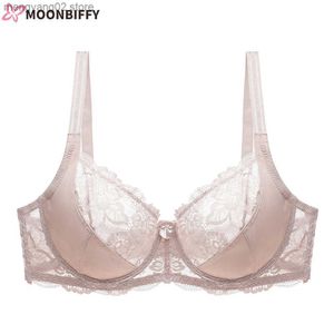 Bras Emelcodery Floral Bralette кружевная перспектива Bra Bra Women Sexy Lingerie Overwire большой размер C D E 80 85 90 95 100 105 T230522