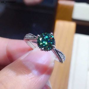 Bant halkaları ince moda takılar yeşil doğal kehribar yüzükler için kadınlar için diamant bizuteria anillos de saf zümrüt değerli taş yeniden boyutlandırılabilir hediye halkaları j230522