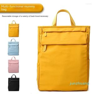 Сумки HBP-School Mummy Mummy Bag Многофункциональный рюкзак для ребенка уход за петлей в субборном багпаке Легкое долговечное плечо для мамы