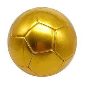 Balls Football Soccer Tamanho 5 Treinando futebol dourado para escolaridade Treinamento de gramado Equipe de futebol de estudante esportivo 230523
