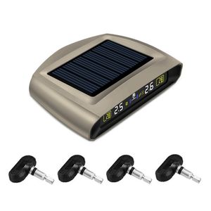 Careud Solar Bus RV Kamyon TPMS Kablosuz Lastik Basınç İzleme Sistemi 6 harici/dahili sensörle maksimum 130 psi 13