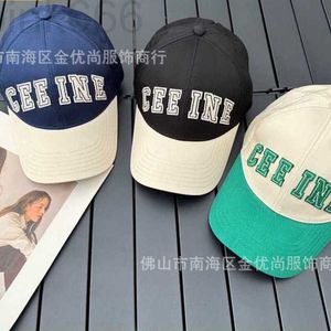 Ball Caps Tasarımcı Orijinal Mektup Nakış Pamuk Çok yönlü kolej tarzı gündelik ekleme renk erkekler ve kadınlar için küçük beyzbol şapkası h0d6