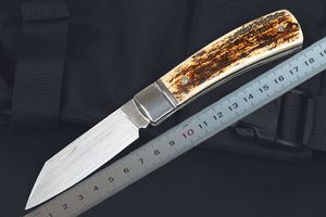 Yeni Varış M6722 Cep Katlanır Bıçak CPM-20V Saten Blade Mamut Fildişi Tapı Açık EDC Araçları Erkekler İçin En İyi Hediye