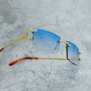 Buzlu güneş gözlüğü y2k tel c güneş gözlüğü elmas rhinestones kesilmiş güneş gözlükleri lüks desinger carter güneş gözlüğü erkek ve kadınlar için vintage lentes de sol mujer