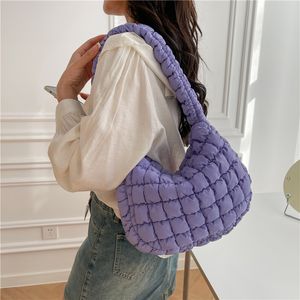 Cos çanta lüks bulut çantası kat omuz çantaları büyük tote aksiller hamur tatlı naylon çanta tasarımcısı kadınlar crossbody akşam satchels mini çanta