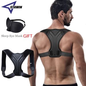 Back Support Adjustable Shoulder Posture Corrector Belt Clavicle Spine Reshape Your Body Home Office Sport Upper Neck Brace 230524