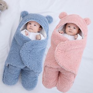 Battaniye Kundaklama Bebek Uyku Tulumu doğan Wrap Sleepsack Pijama Kız Giysileri Kış Uyuyan Çocuklar Battaniye Erkek Kız bebek şeyler 230106