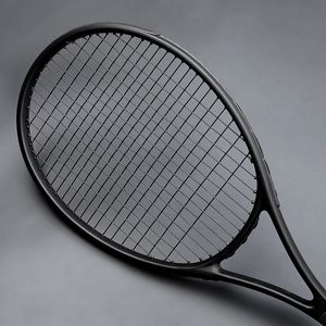 Tennis Rackets 40-55 LBS Ultralight Black Tennis Rackets Carbon Raqueta Tenis Padel Racket Stringing 4 3/8 Racchetta Tennisracket racquet 230525