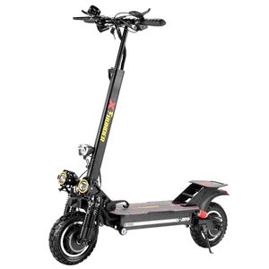 Взрослый электрон Scooter 2400W Fold E Scooter 48V Double Moto Motor Electric Scooter Speed ​​60 км/ч 10 дюйм