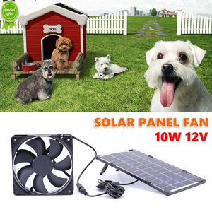Yeni 12V 10W güneş enerjili panel kiti tam açık güneş enerjisi kamp fanı soğutma RV havalandırma fanı mutfak egzoz fanı