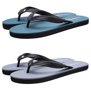 Slipper 2023 Горячие горячих жителей Cyan Slide Sports Designer Casual Beach Shoes Hotel Flip Flops Summer Discount Price Outdoor Мужские тапочки S