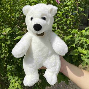 Bebekler 30cm sevimli beyaz ayı bebek peluş oyuncak hug ayı bebek çocuklar doğum günü hediye yastık oyuncak ayı ev oturma odası yatak odası peluş bebek l230522 l230522