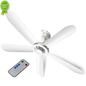 Novo ventilador de teto de tamanho grande 5 lâminas 27,5 polegadas AC220-240V 50Hz Fã de suspensão de 20w Diamater 70cm Mini Fan Fan Mosquito Net Fan