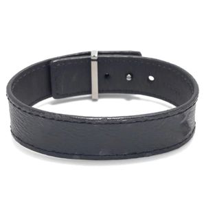 Unisex Designer Brand Luxury Unisex Leather Bracelets with Alloy Buckle High End