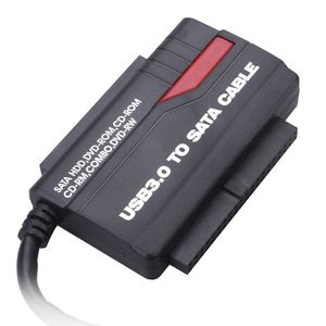 Estações USB3.0/2.0 Fast Drive Line IDE + SATA Adaptador de disco rígido Cartão HDD 3.5 Leitor Polegada 2.5 Adaptador Móvel Converter sem energia