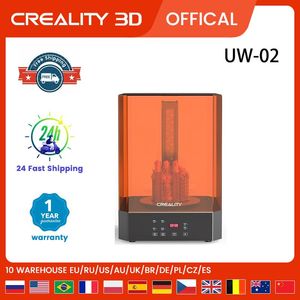 Tarama Kırpma 3D UW02 10.1 İnç 3D Yazıcılar İçin Yıkama ve Küretme Makinesi LCD SLA DLP Modelleri Reçine Çift Band UV Işık Kaynağı