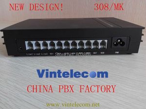 Аксессуары Китай Фабрика Vintelecom Недавно разработанная мини -PBX PABX MK308 Phone System