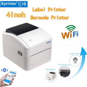 Принтеры Xprinter 420b Высокая скорость 152 мм/с Bluetooth USB Thermalprinter Pos Sarcode Machine Printer Machine 4x6 Mabel для мобильного телефона для мобильных устройств