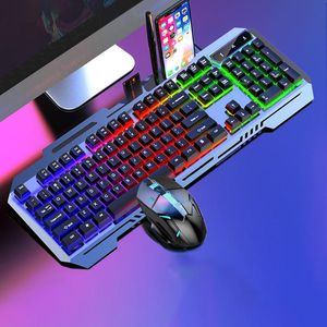 Combos 2021 Gaming keyboard and Mouse USB Wired mechanical keyboard for PC Gamer clavier Gamer Silent keyboard Mouse Sets For PC Laptop