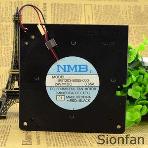 NMB 12032 24V 0.65A 12cm Turbo Inverter Fan Blower BG1203B055000 Test Çalışması