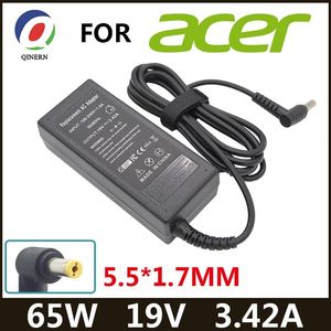 Adaptör 19V 3.42A 65W 5.5*1.7mm AC Dizüstü Bilgisayar Şarj Cihazı Acer Aspire için Güç Kaynağı 1410 1680 3000 5315 5630 5735 5920 5535 5738 6920 Adaptör