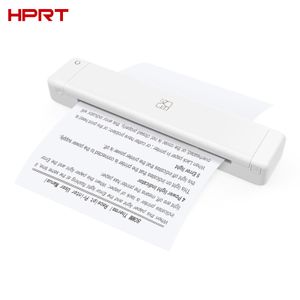 Принтеры HPRT MT800 A4 Portable Thermal Transfer Printer 300DPI Беспроводной USB USB Connect Mobile Compult для офисной школы с ленточным рулоном