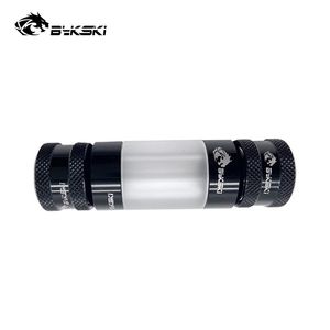 Arındırıcılar Bykski Çift G1/ 4 Filtre + OD12mm/ 14mm/ 16mm Sabit Tüp Su Soğutma Uygun Özel Çift Spiral Desen Metal Filtreler