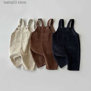 Yeni doğan kıyafetler çocuk kadife tulum 2022 Sonbahar Kış Sıcak Satış Bebek Bebek Bir Parçası Giysileri Sıradan Önlük Pantolon T230529