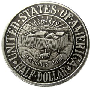 ABD 1936 Mint York County Maine Hatıra Yarım Dolar Kopya Para
